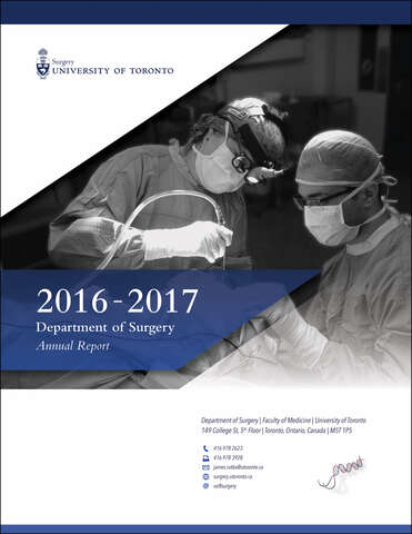 Annual Report Cover Page 2016-2017 