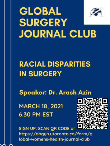 Global Surgery Journal Club Mar 2021