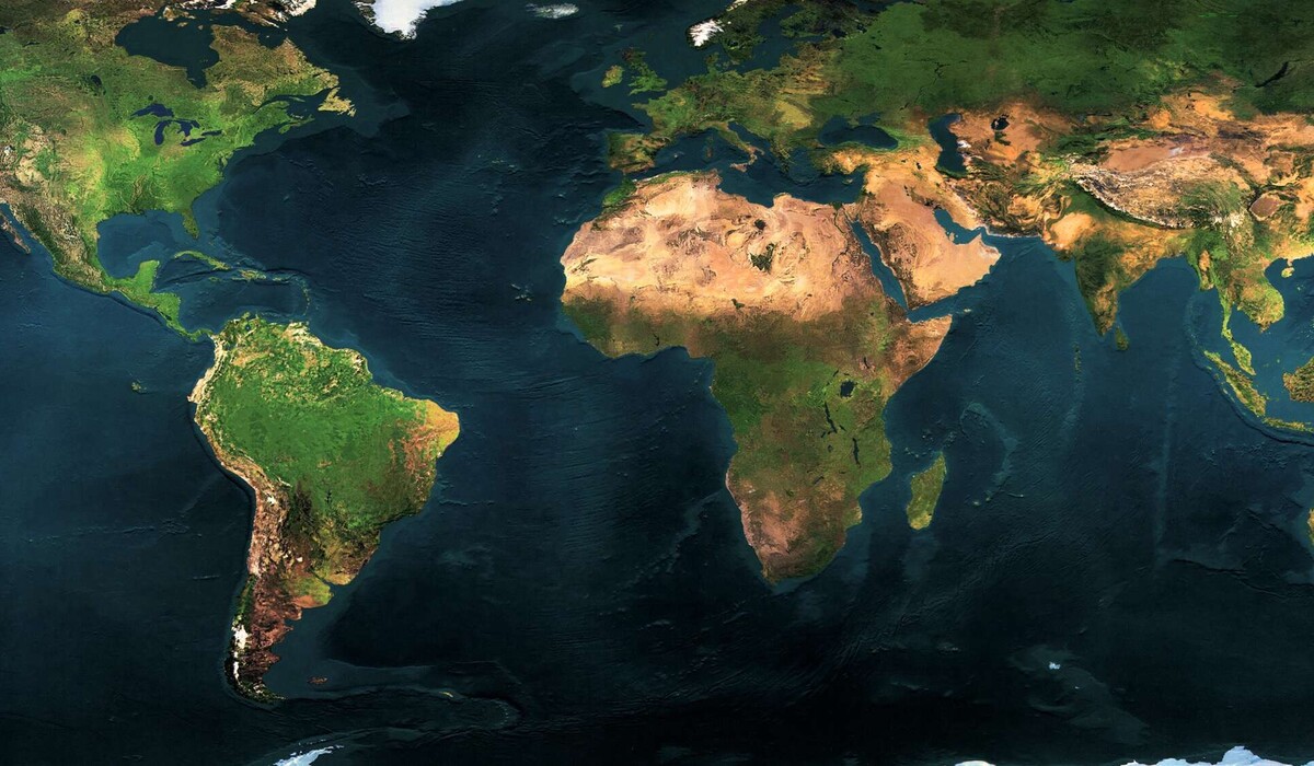 world map