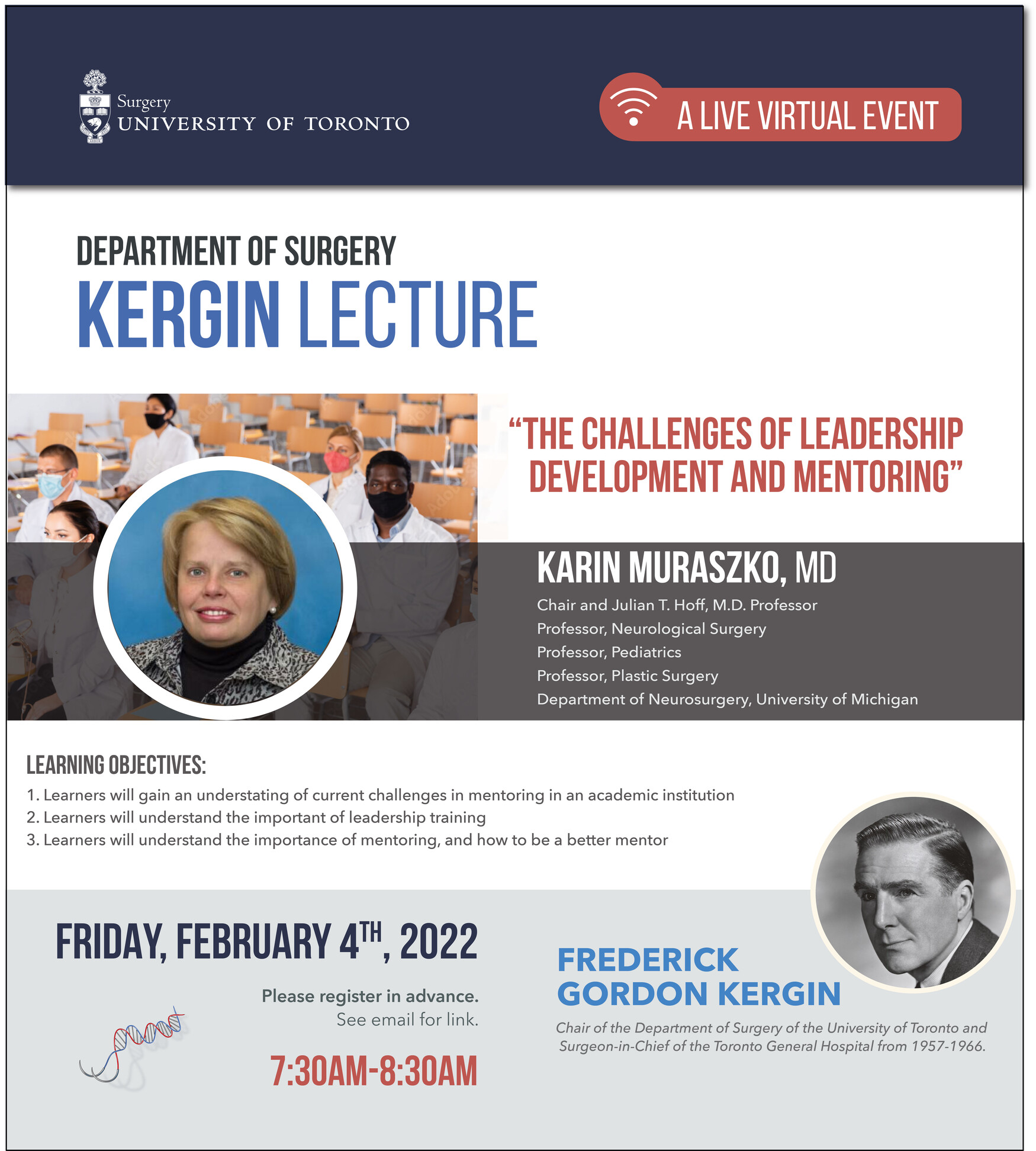 Kergin Lecture 2022